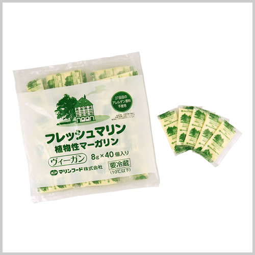フレッシュマリン植物性マーガリン 8g（小袋型）