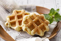 ＃Belgian waffle of butter flavor that is full of 99