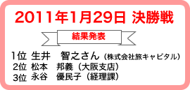 決勝戦