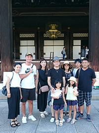 家族で京都へ小旅行