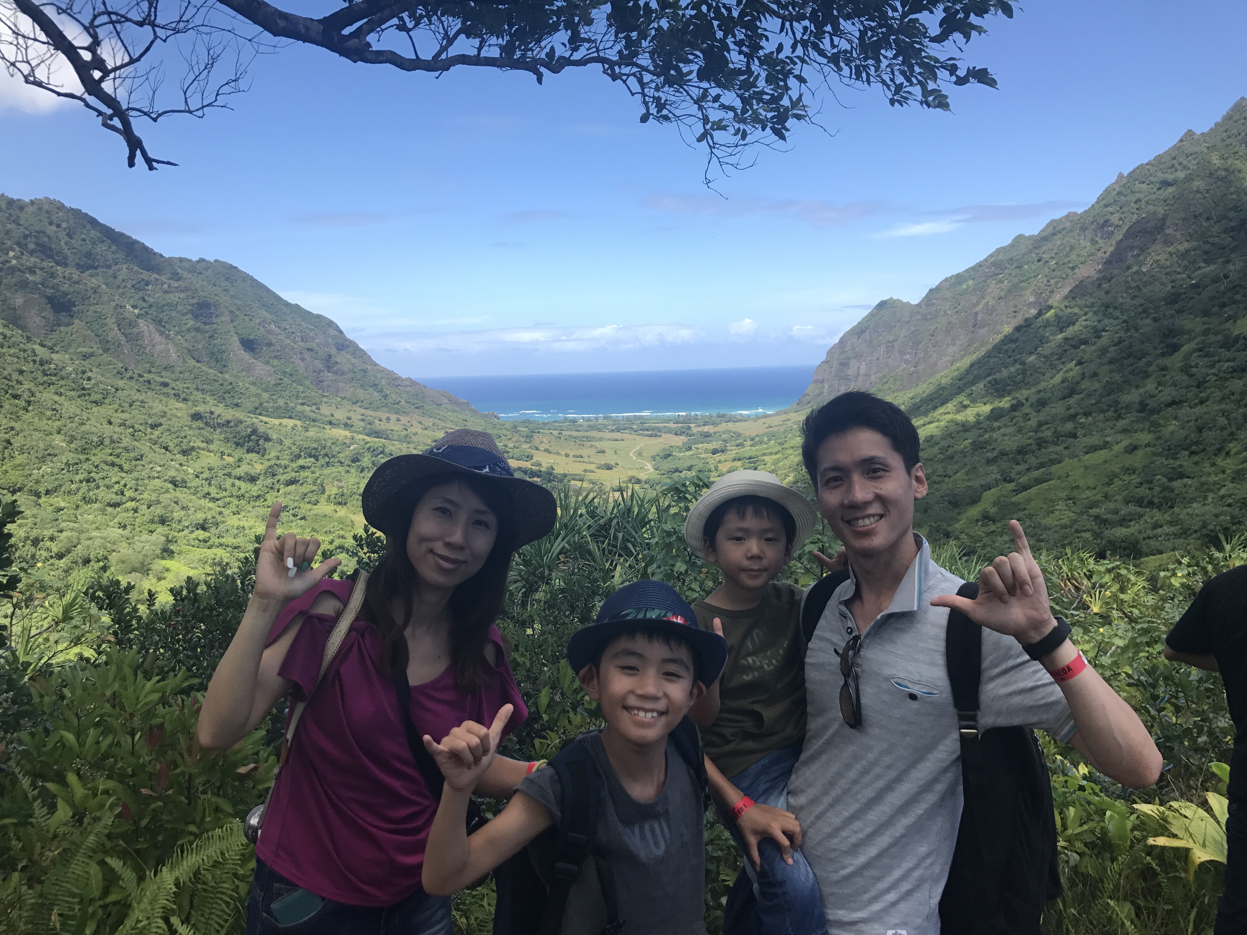 家族でハワイ旅行