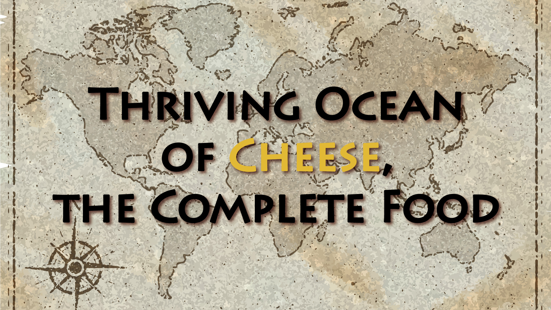 완전 식품 치즈 번영의 바다