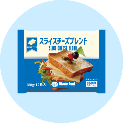 スライスチーズブレンド180g