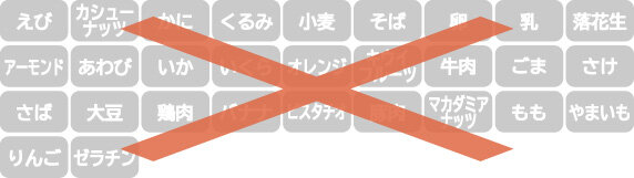 アレルギー表示