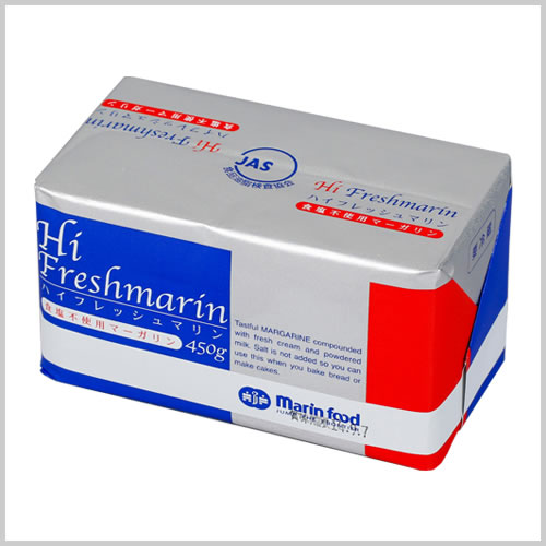 High Fresh Marin Margarine Salt free 450g