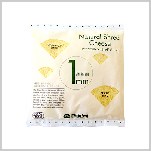 Ultra-thin 1mm Natural Shredded Cheese 320g