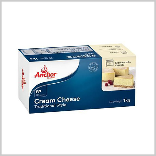 1 kg of Anchor Food Professionals cream cheese