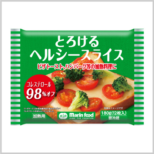 コレステロール98％オフとろけるヘルシースライス180ｇ