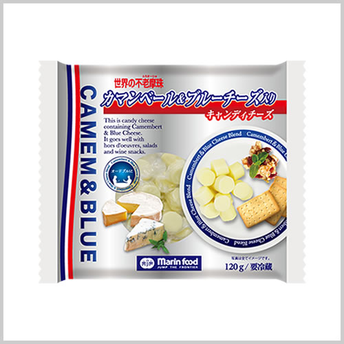 World Fromage Candy Cheese with Camembert and Blue Cheese 120g