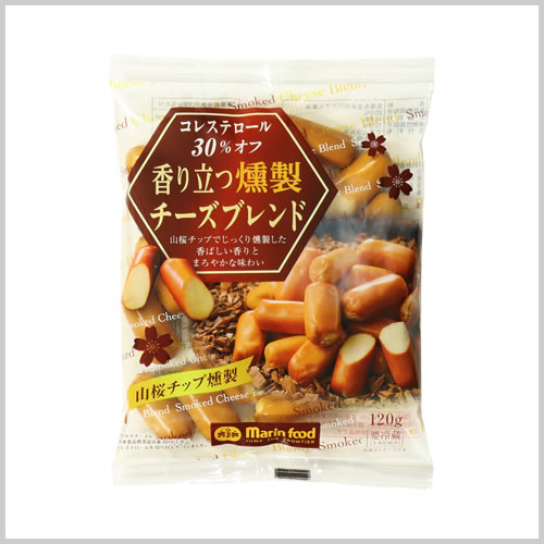 散發香味，建立的熏製乳酪混合120g