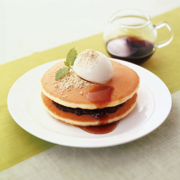Pancake with Brown Sugar Syrup