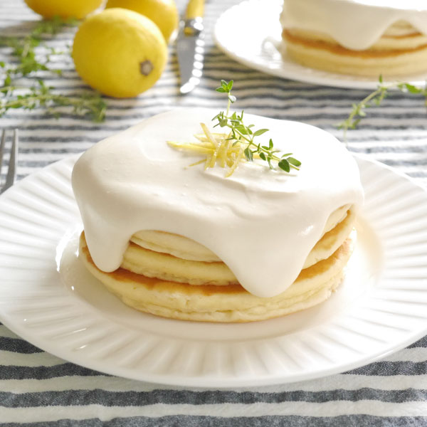 Lemon Yogurt Pancake