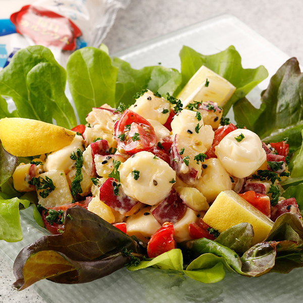 Sweet Potato Salad with Cheese