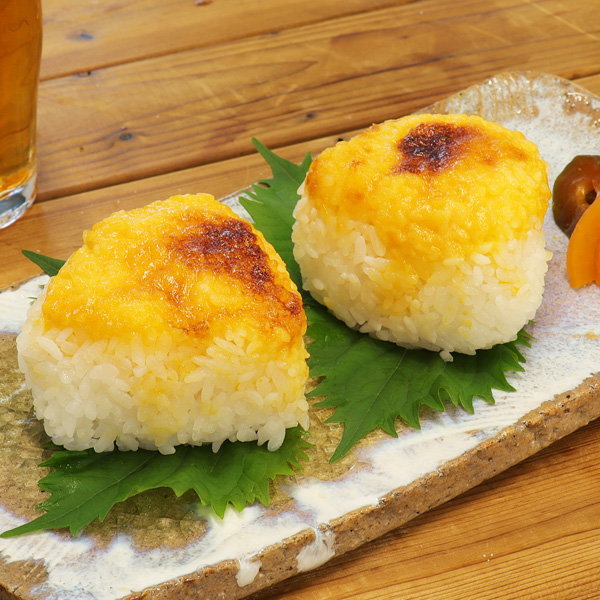 Grilled Rice Ball with Sea Urchin