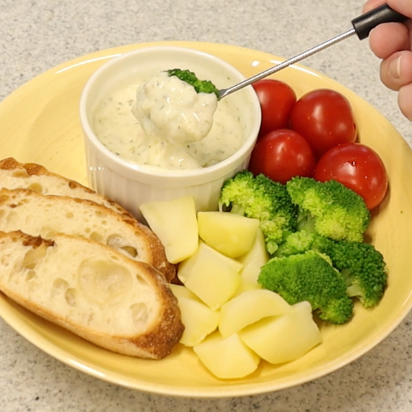 ガーリックフォンデュ