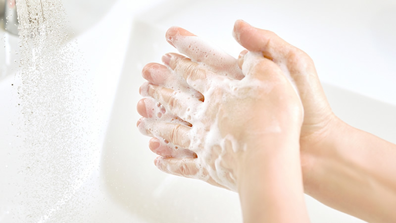 About hand-washing