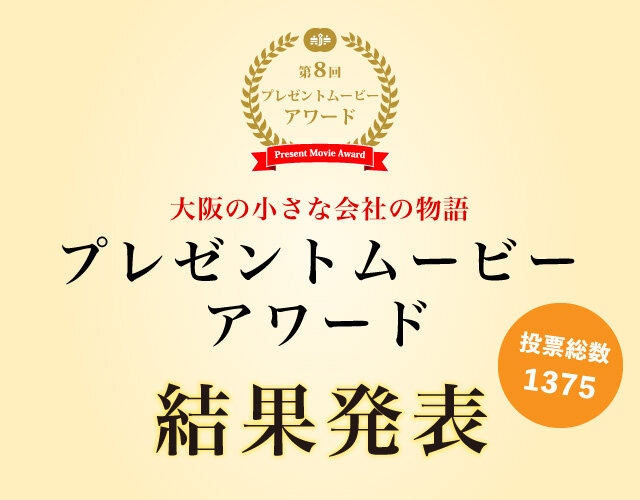 第8回　プレゼントムービーアワード結果発表